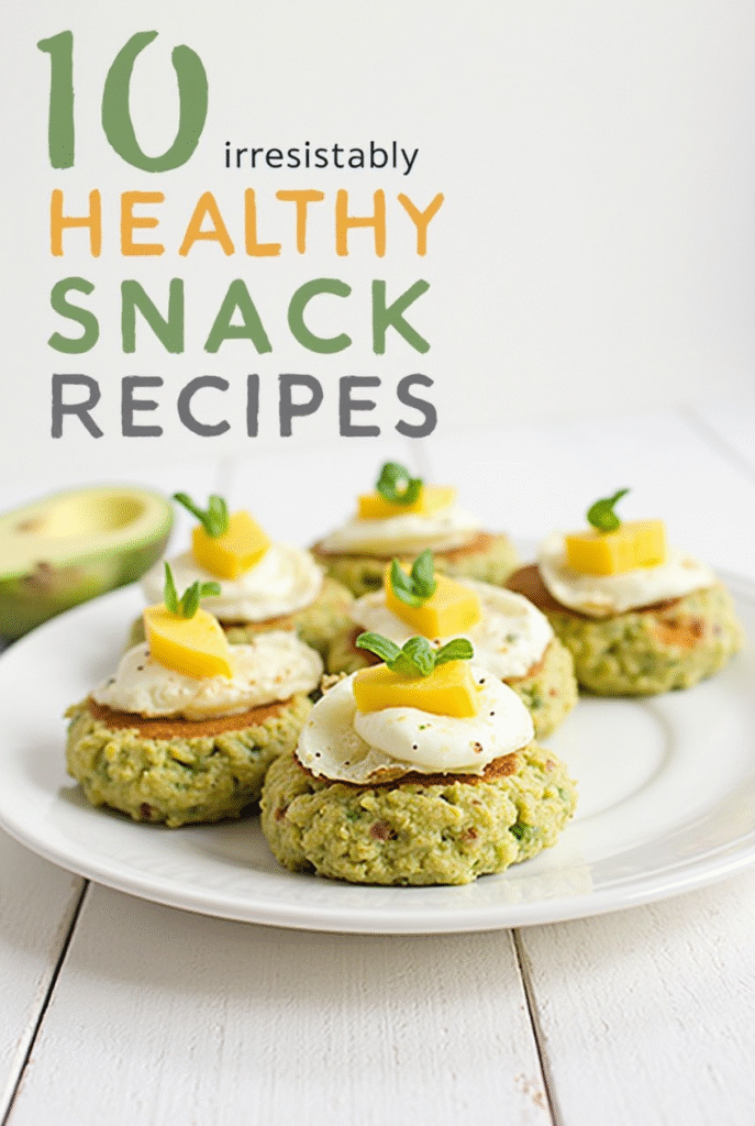 healthy snack recipes