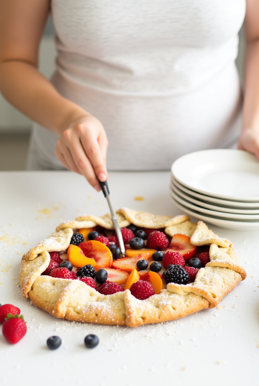 fruit galette